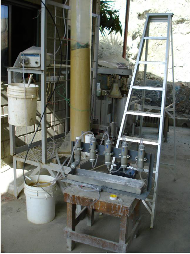 Laboratory test for gold extraction